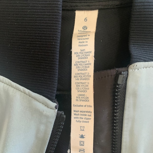Lululemon Reflective Running Jacket - Size 6 - Picture 9 of 10